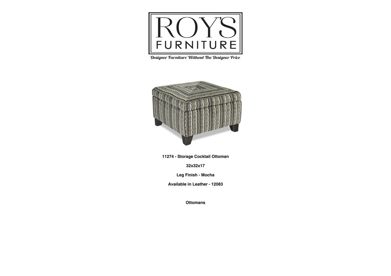 11274 Storage Ottoman