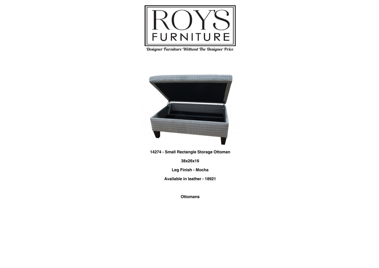 14274 Storage Ottoman