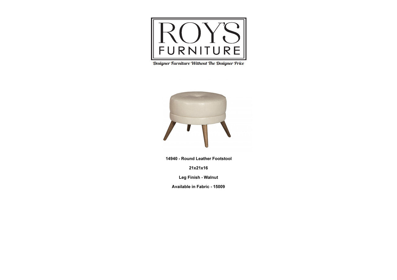 14940 Leather Stool