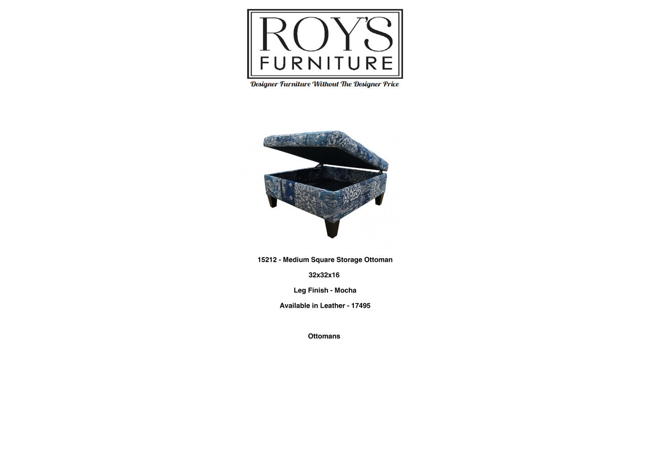 15212 Storage Ottoman