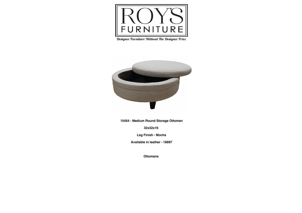 15454 Storage Ottoman