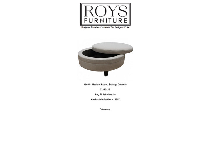 15454 Storage Ottoman