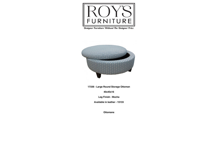 17336 Storage Ottoman