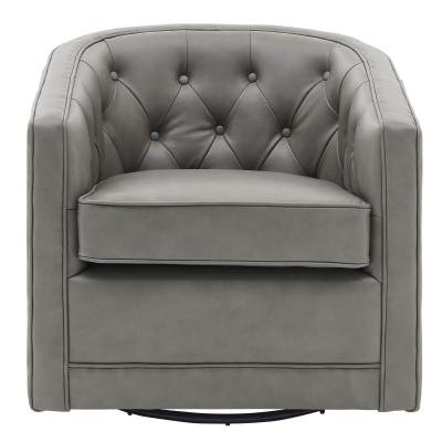 31336 Leather Swivel Chair