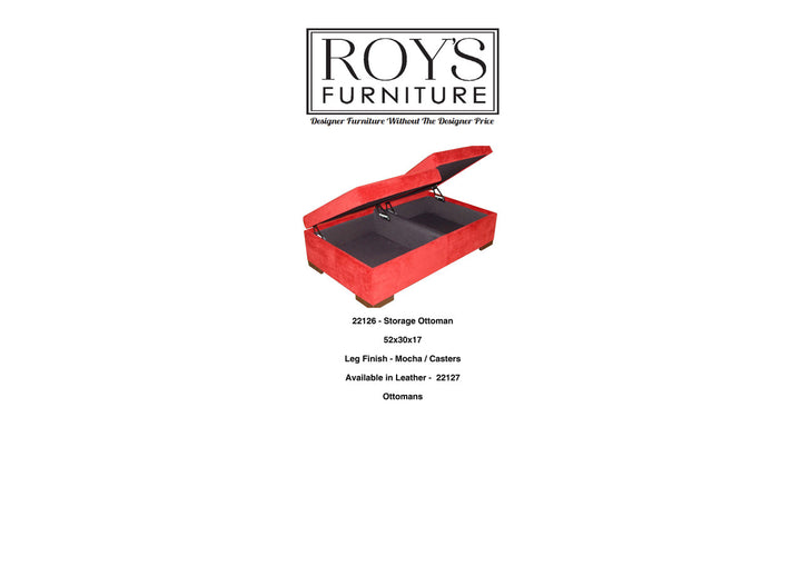 22126 Storage Ottoman