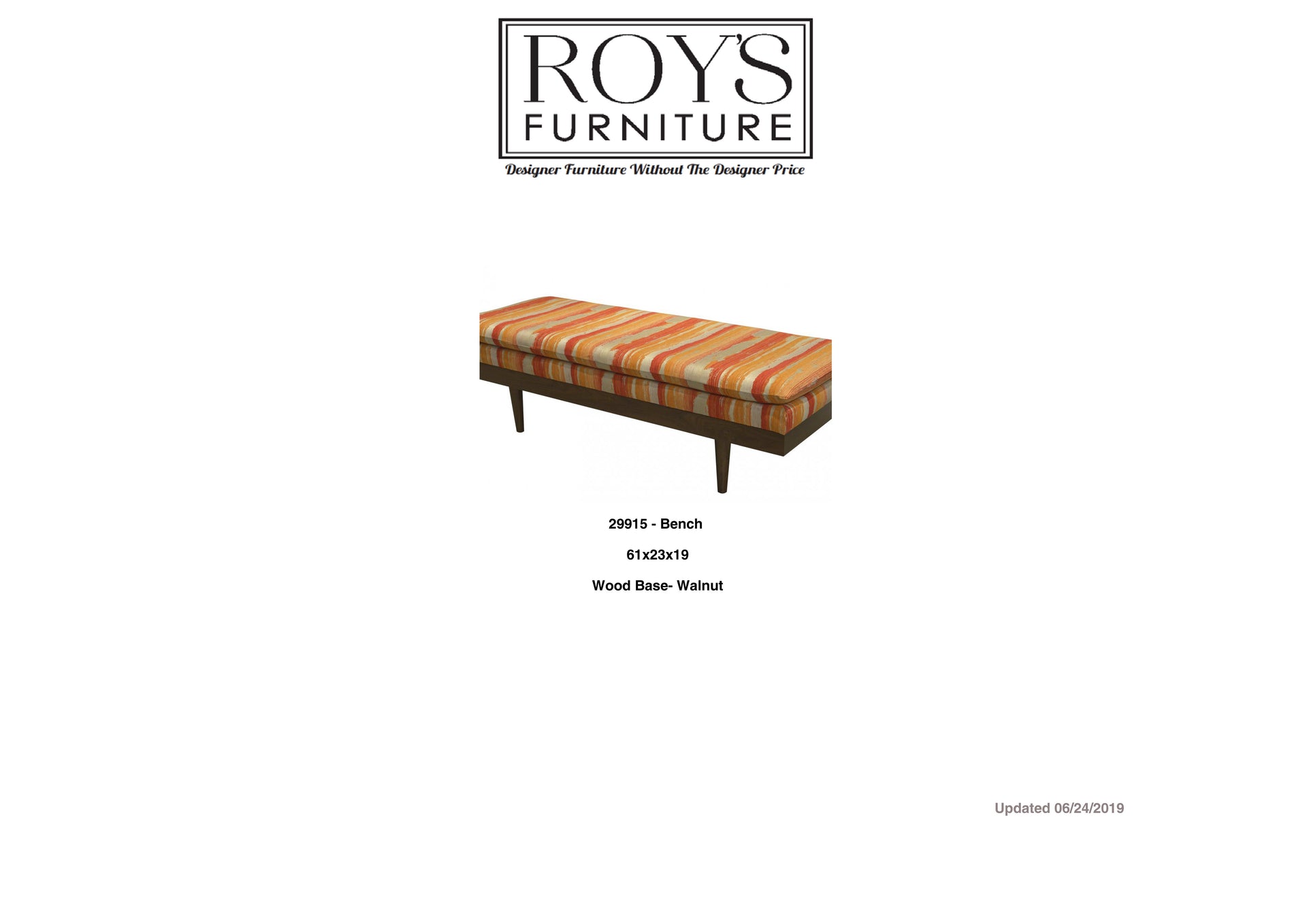 29915 Bench