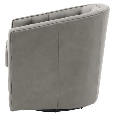 31336 Leather Swivel Chair