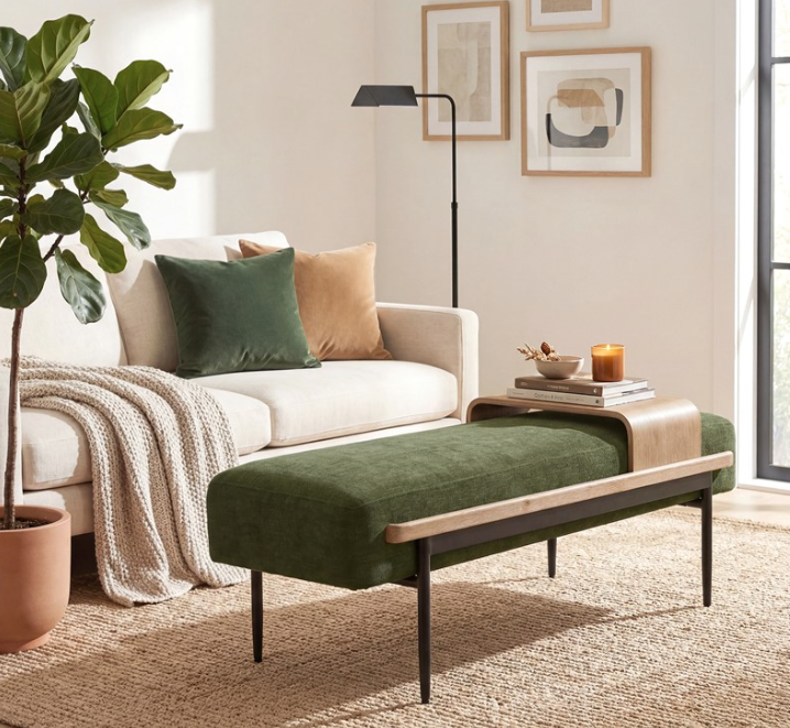 51751 Cocktail Ottoman