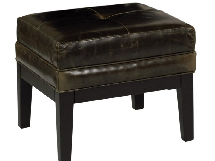 22215 Leather Footstools
