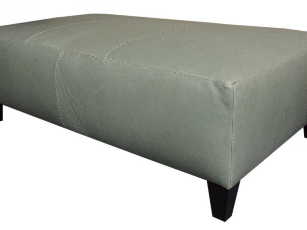 18932 Leather Ottoman