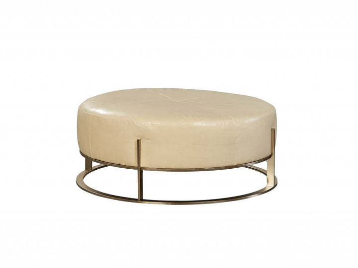 29922 Leather Ottoman