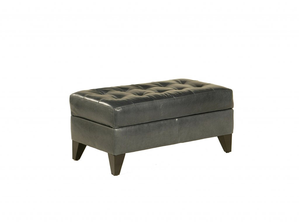 22086 Leather Bench