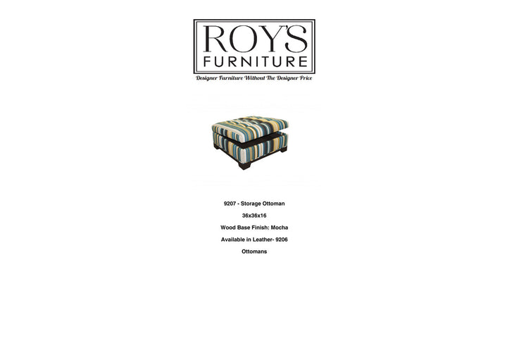 9207 Storage Ottoman