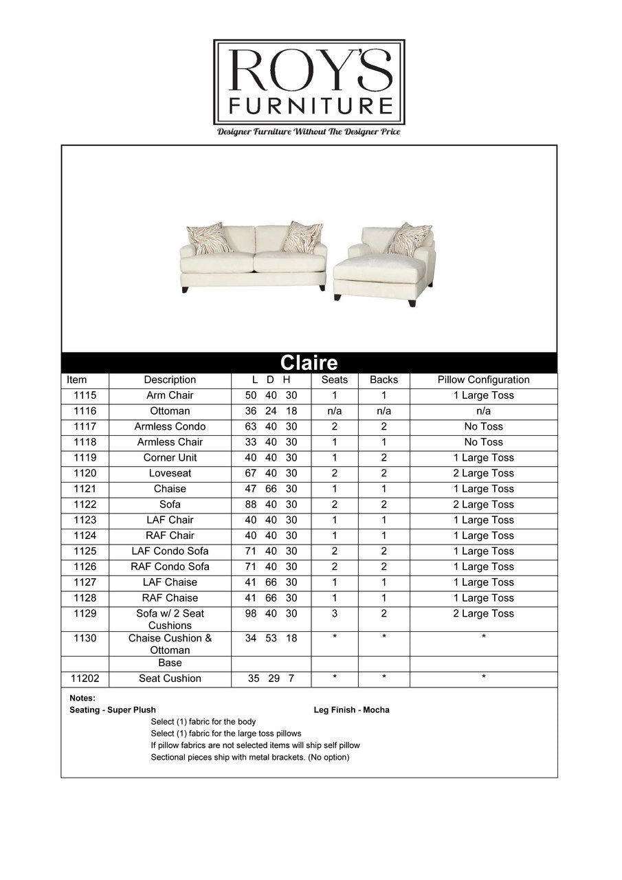 Claire Sectional