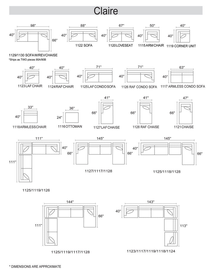 Claire Sectional