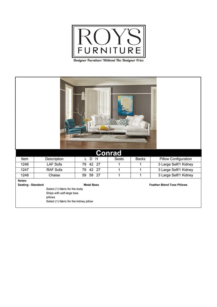 Conrad Sectional