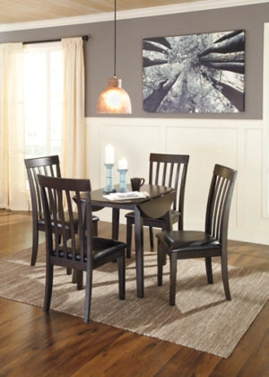 6587 Round Drop Leaf Table