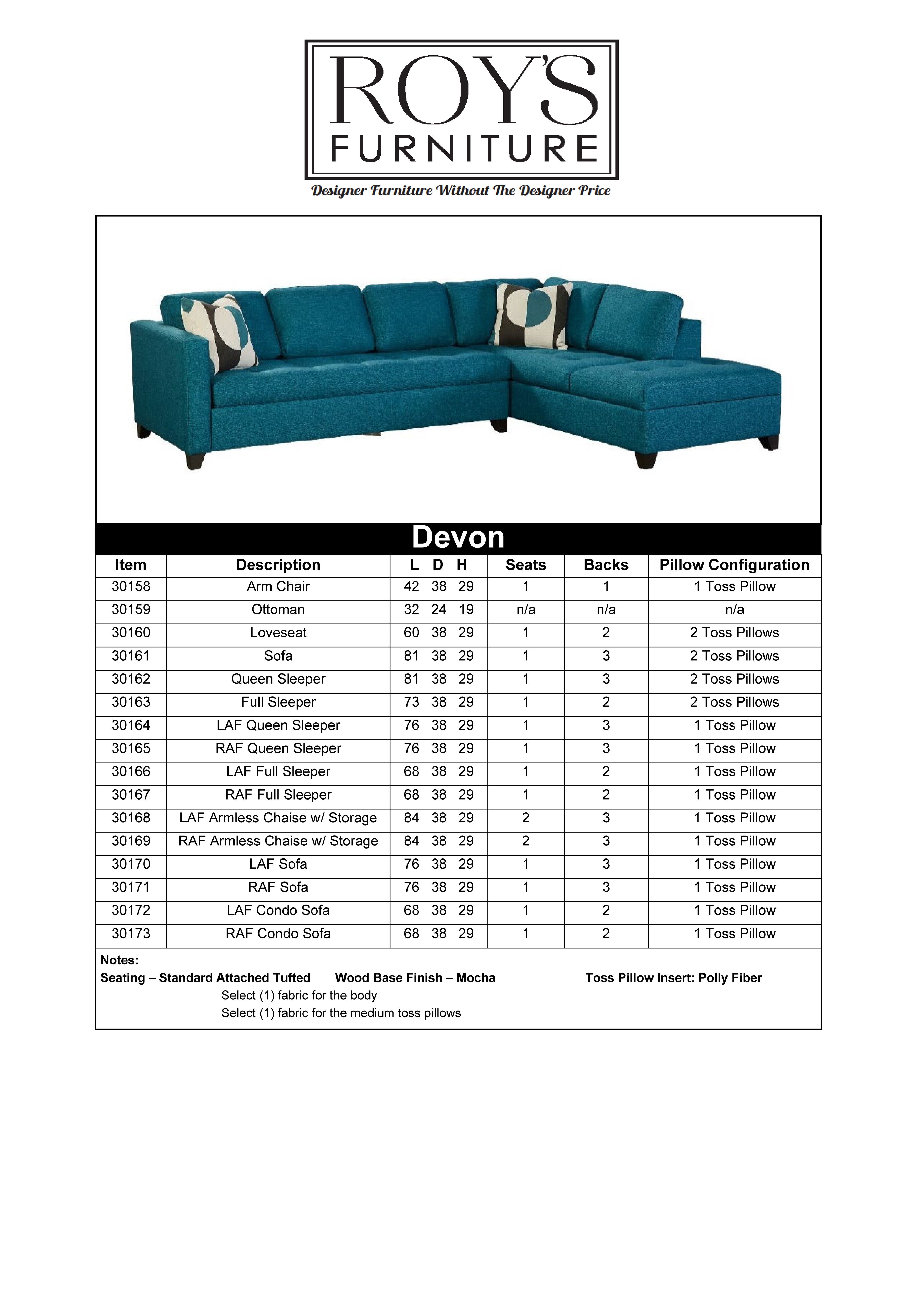 Devon Sectional