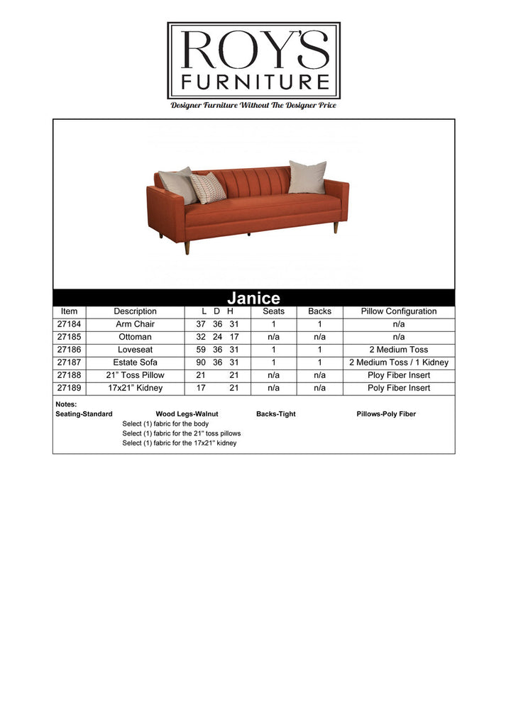 Janice Estate Sofa