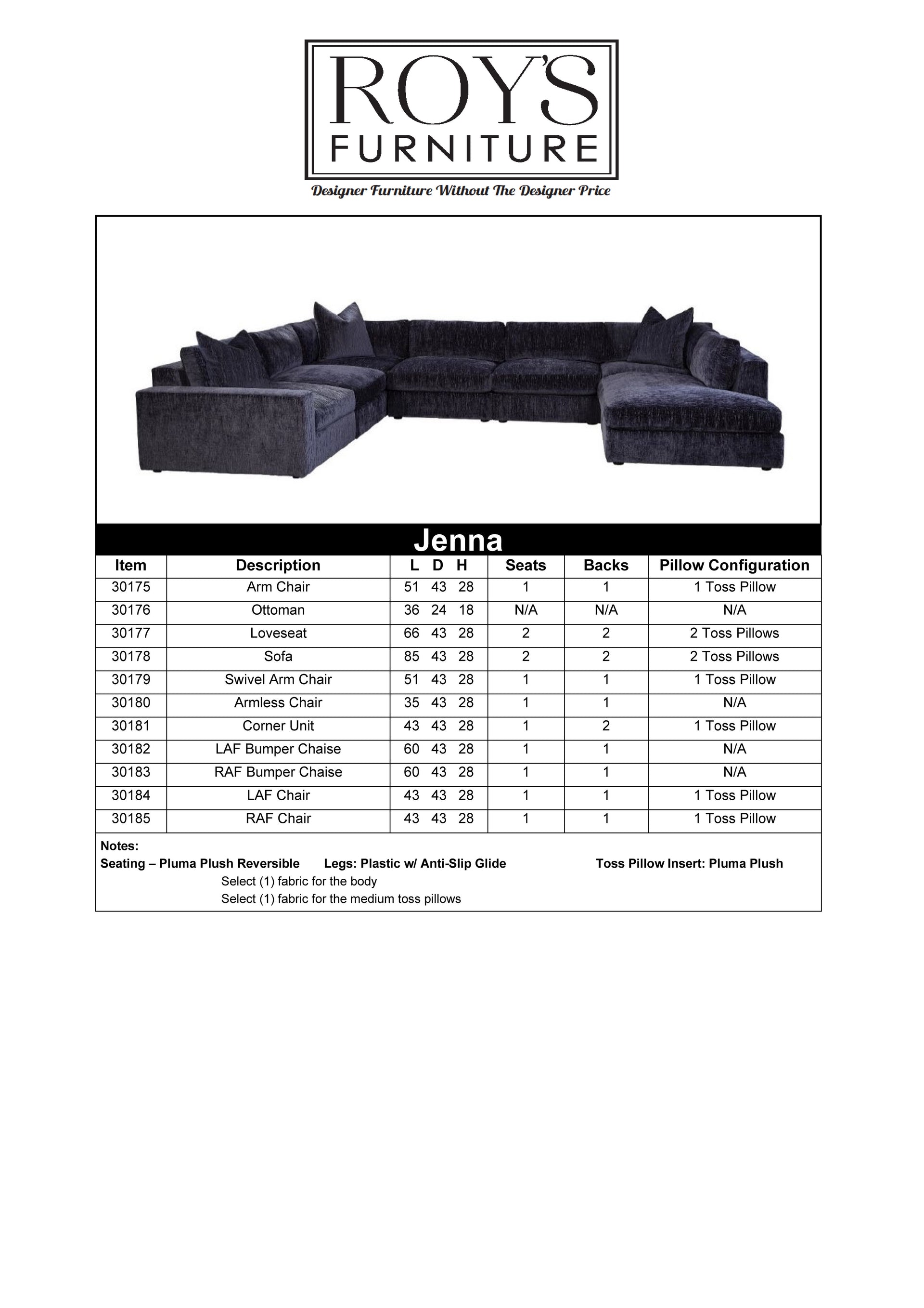 Jenna Sectional