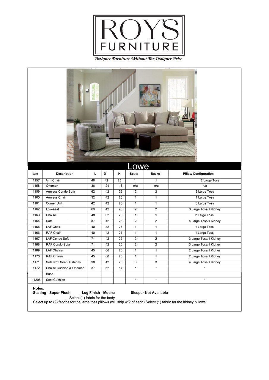 Lowe Sectional