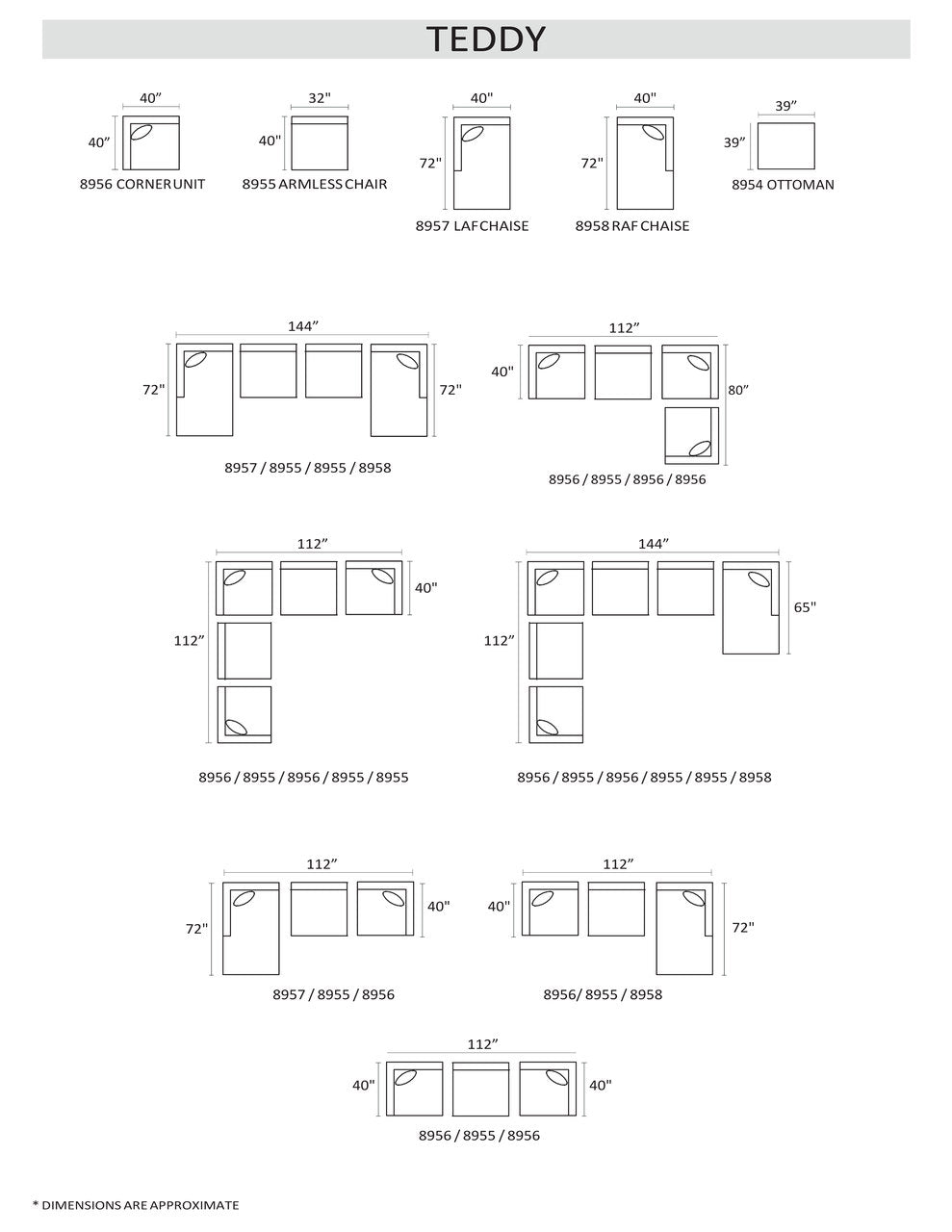 Teddy Sectional