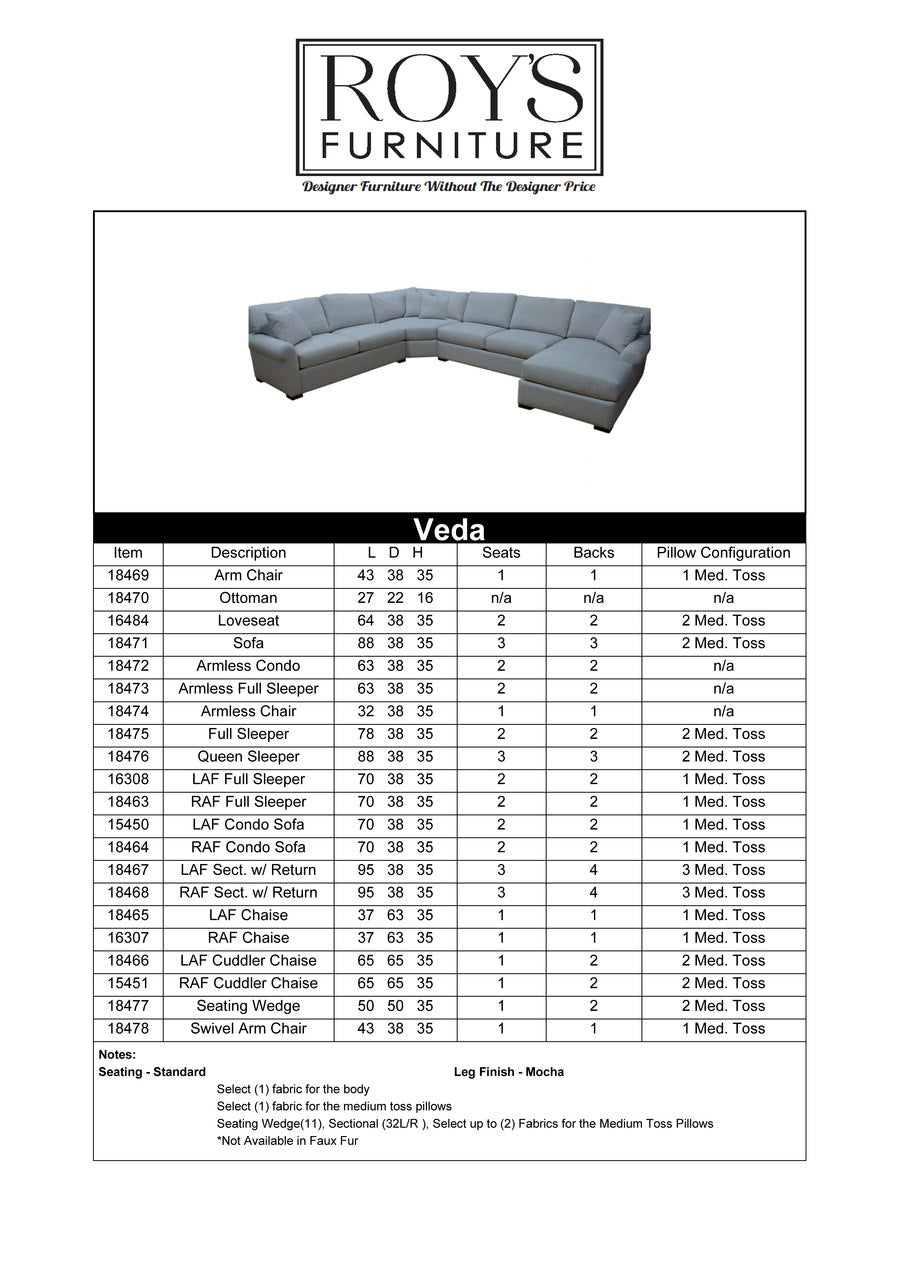 Veda Sectional