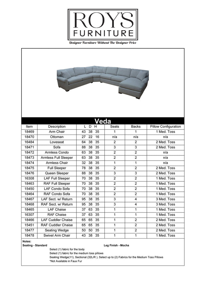 Veda Sectional